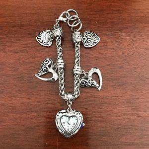 NWOT Charmed Hearts Bracelet Watch